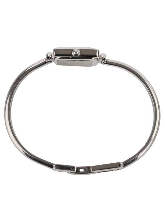 Gucci Square Quartz Watch Black Dial Silver main image 7